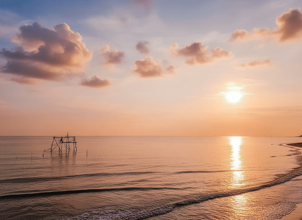 Biển Tân Thành chinh phục du khách bằng nét đẹp nguyên sơ, mộc mạc mà phóng khoáng